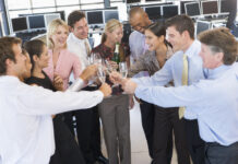 SUCCESS!  Employees Celebrate Raising Funds to Give CEO 20% Raise